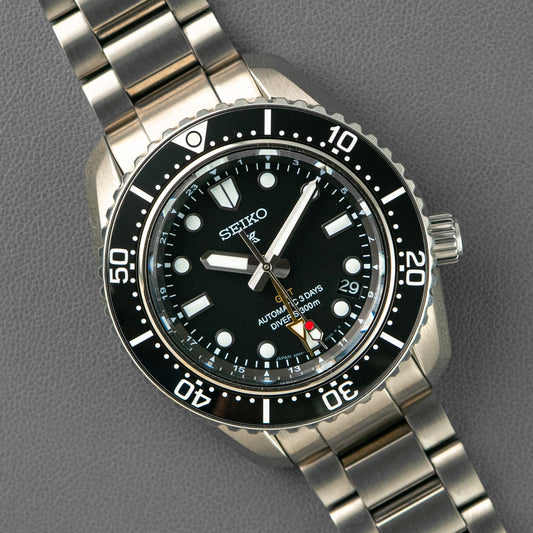 Seiko Prospex 1968 Heritage Diver's GMT Black Dial 42mm