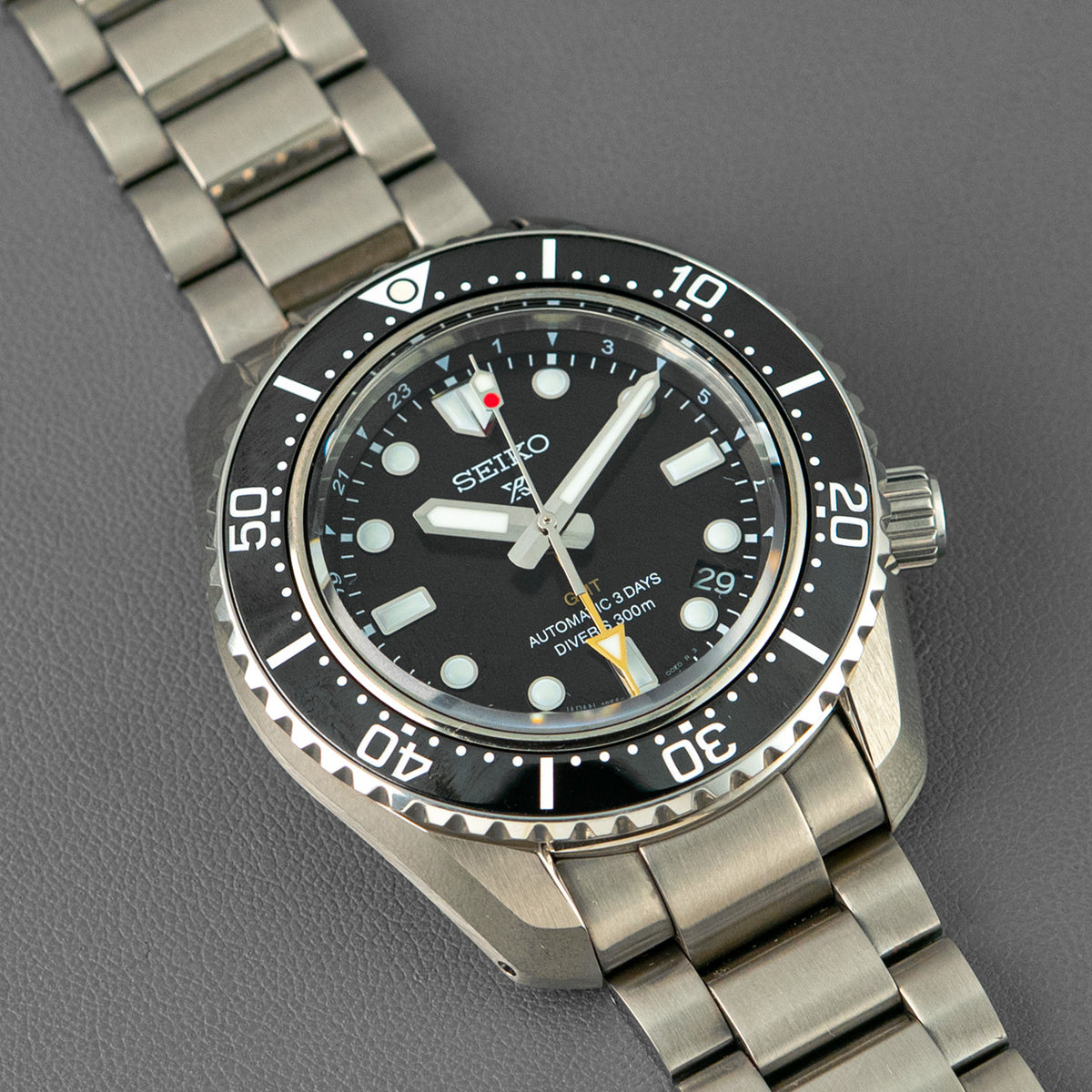 Seiko Prospex 1968 Heritage Diver's GMT Black Dial 42mm