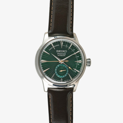 Seiko Presage Cocktail Time Power Reserve Green Dial 40.5mm