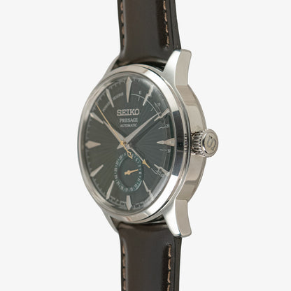 Seiko Presage Cocktail Time Power Reserve Green Dial 40.5mm