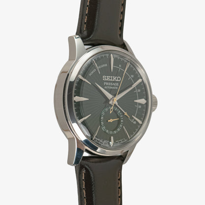 Seiko Presage Cocktail Time Power Reserve Green Dial 40.5mm