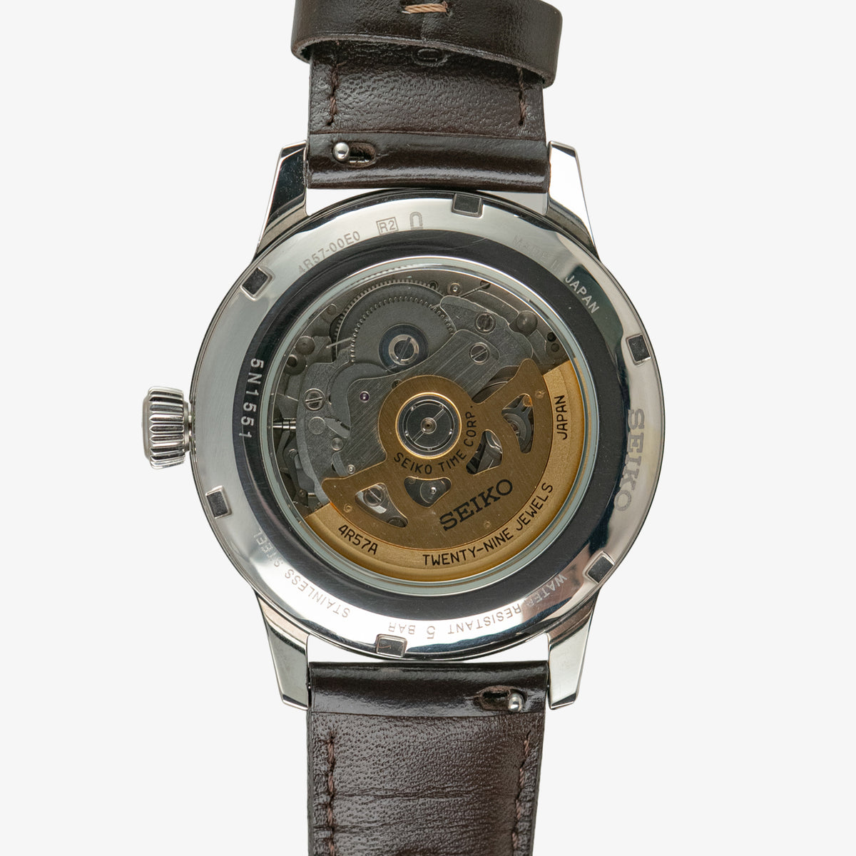 Seiko Presage Cocktail Time Power Reserve Green Dial 40.5mm