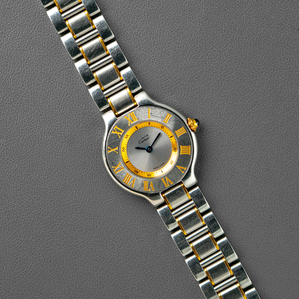 Cartier Must de Cartier 21 Two-Tone Silver Dial 31mm