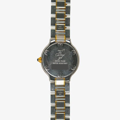 Cartier Must de Cartier 21 Two-Tone Silver Dial 31mm