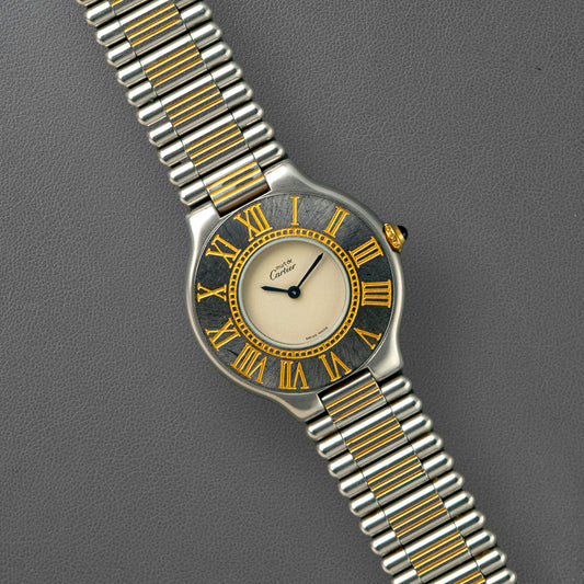 Cartier Must de Cartier 21 Quartz Silver Dial 28mm