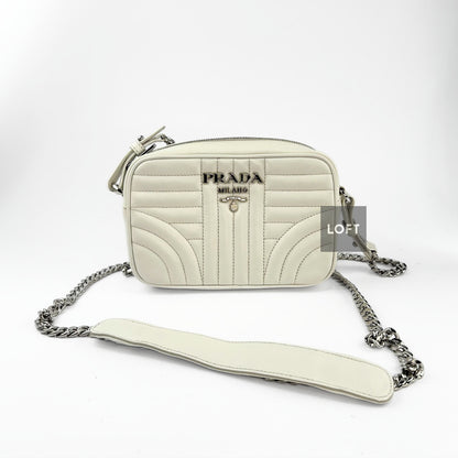 Prada Camera Bag Diagramme Quilted Leather Mini Wallet – LOFT