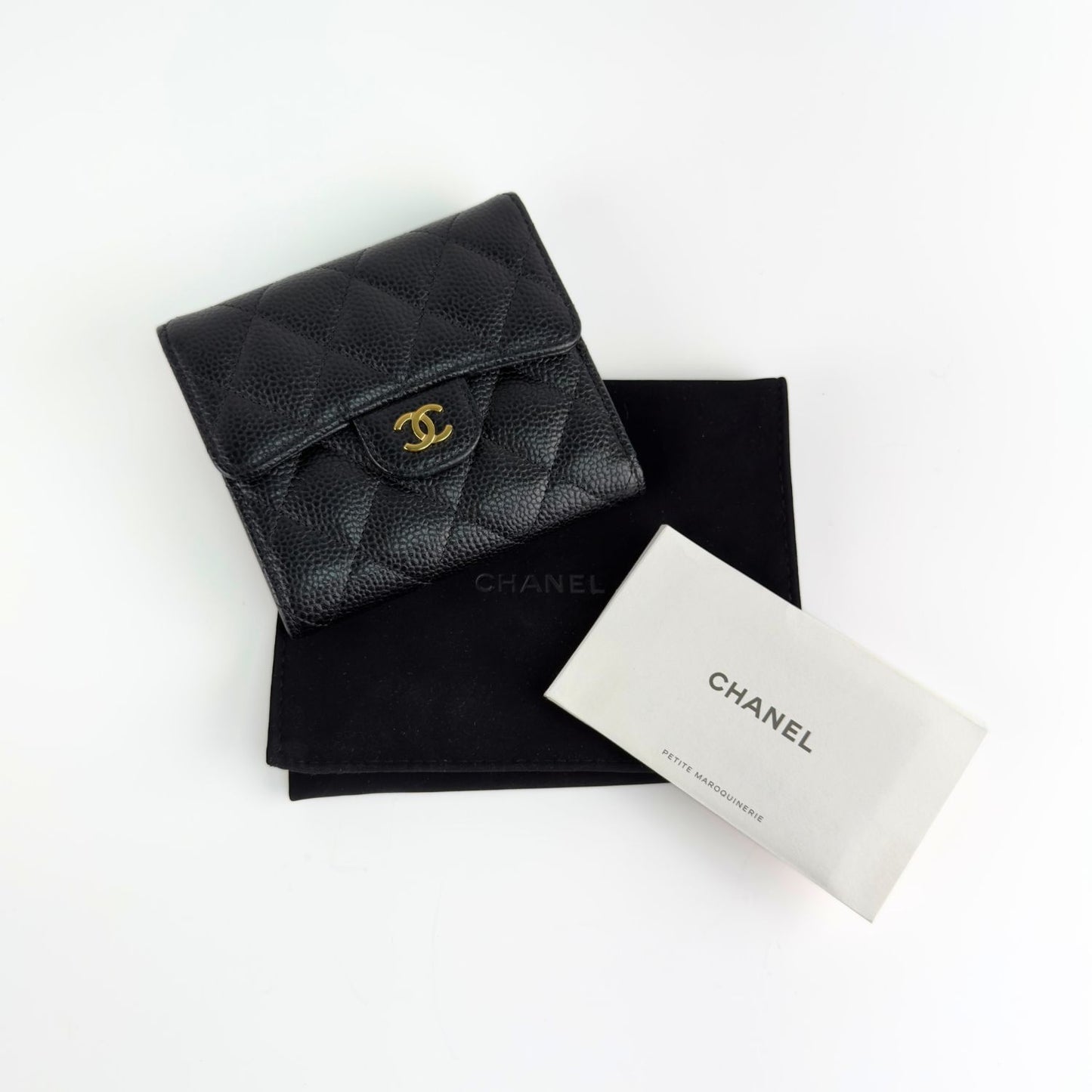 Chanel Billetera Mini Negra