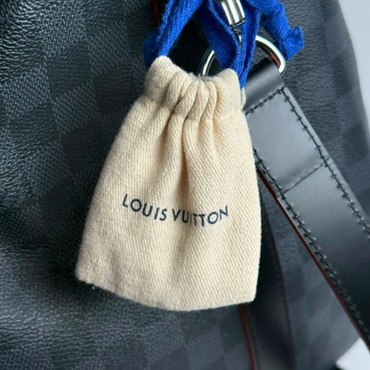 Louis Vuitton Keepall Bandouliére 55 Damier Graphite