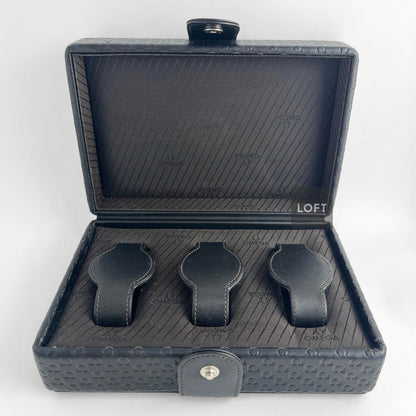 Omega Caja de almacenamiento 3 relojes