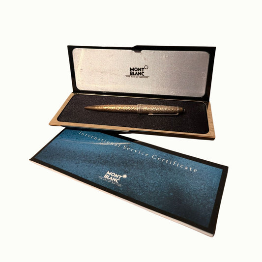 Montblanc Meisterstuck Solitaire Martelé Sterling Silver Midsize BP 2