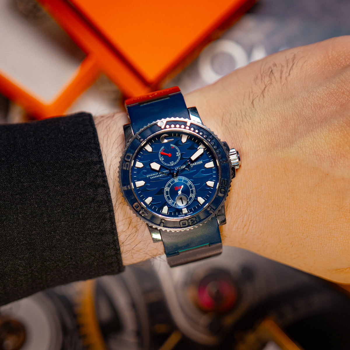 Ulysse Nardin Maxi Marine Diver Blue Wave 42.7mm