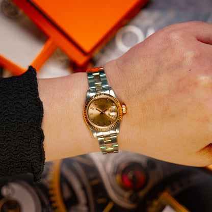 Rolex Lady-Datejust 69173 Champagne Dial 26mm