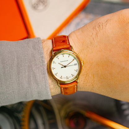 Jaeger-LeCoultre Odysseus Yellow Gold White Dial 34mm