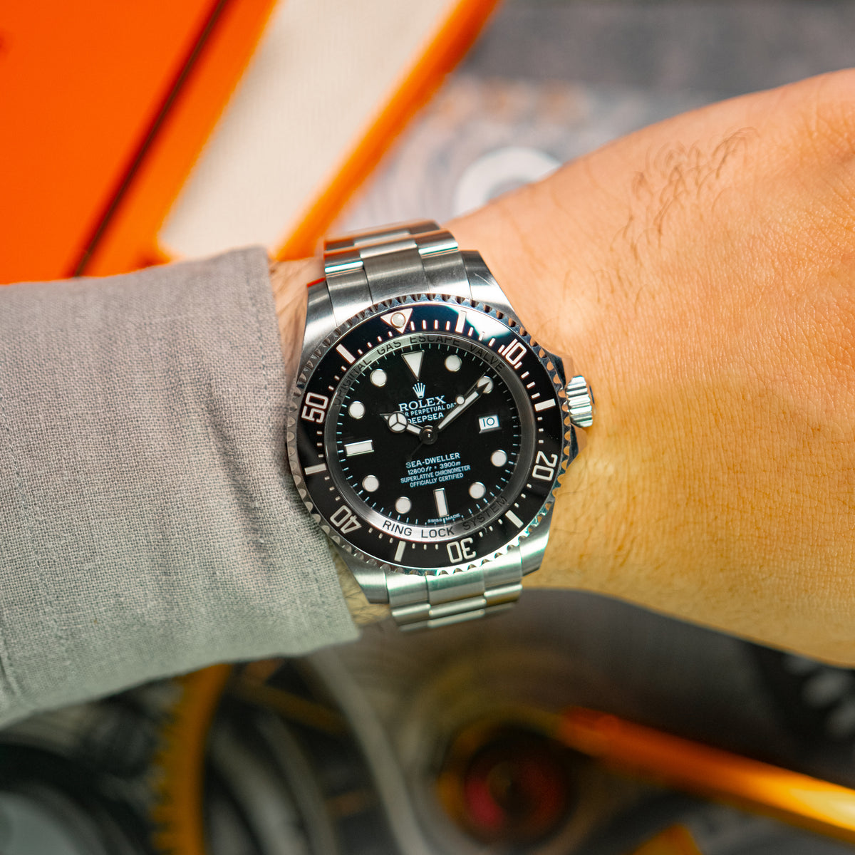 Rolex Sea-Dweller Deepsea Automatic Black Dial 44mm