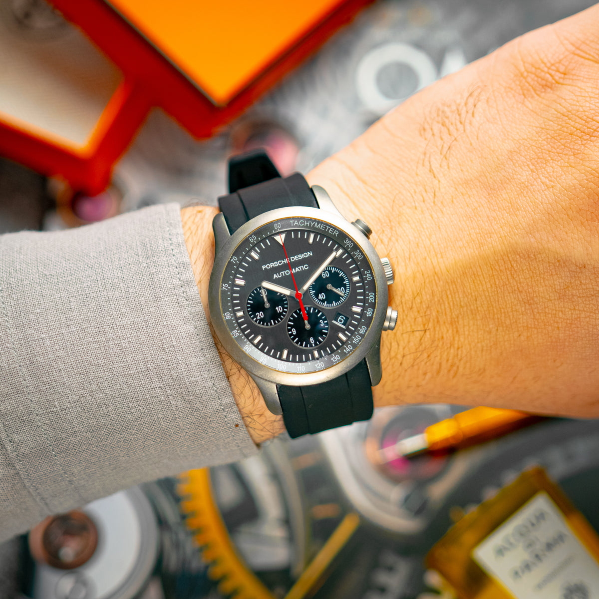 Porsche Design Dashboard Chronograph Automatic Titanium 42mm