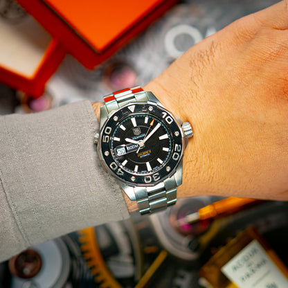 TAG Heuer Aquaracer 500M Calibre 5 Automatic Black 43mm