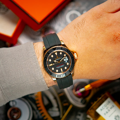 Rolex Yacht-Master 40 Everose Gold Black Dial 40mm