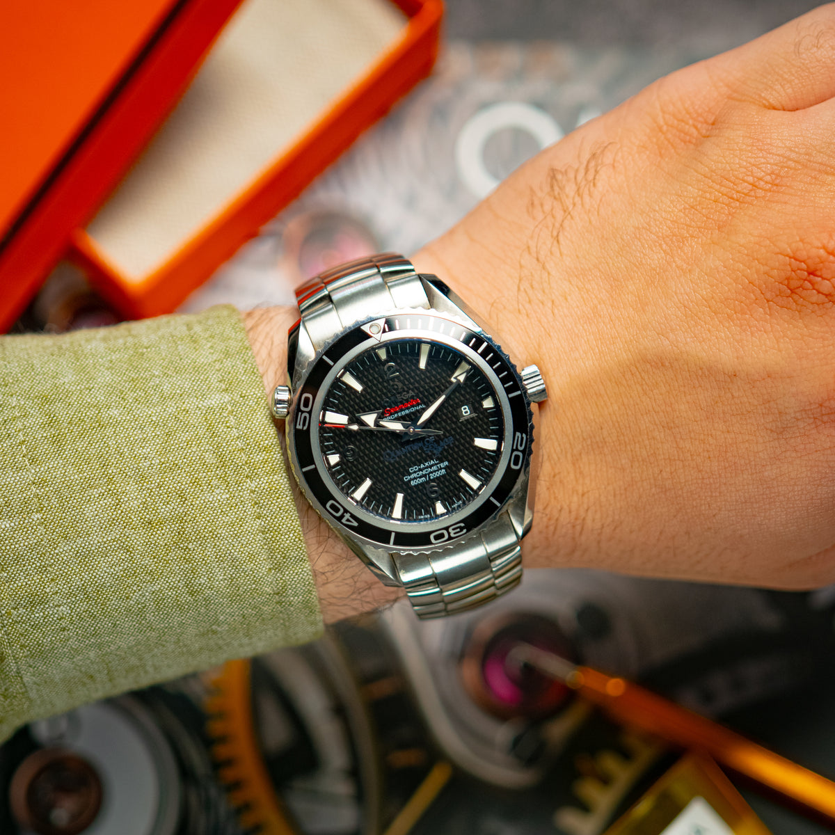 Omega Seamaster Planet Ocean 600M Quantum of Solace LE 45.5mm