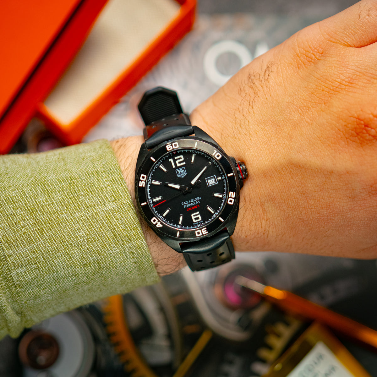 TAG Heuer Formula 1 Calibre 5 Automatic Black Dial 41mm