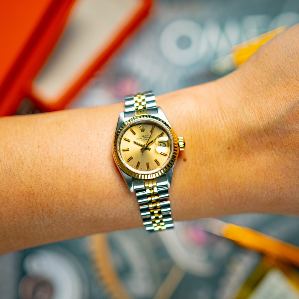 Rolex Lady-Datejust 6917 Automatic Champagne Dial 26mm