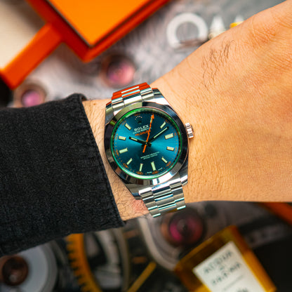 Rolex Milgauss 116400GV Z-Blue Dial 40mm