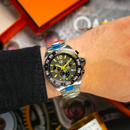 TAG Heuer Formula 1 Chronograph Black Asphalt Dial 43mm