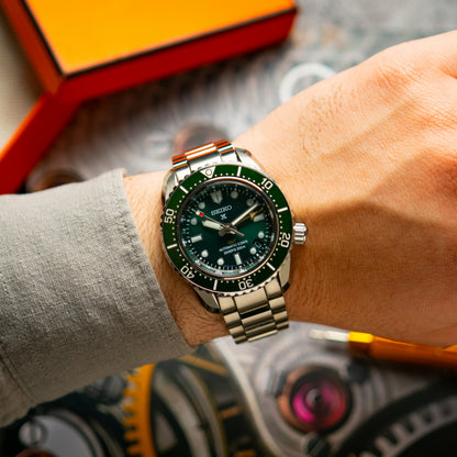 Seiko Prospex GMT SPB381J1 Diver 200M Green Dial 42mm