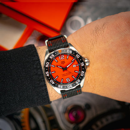 TAG Heuer Formula 1 WAZ101A Orange Dial 43mm