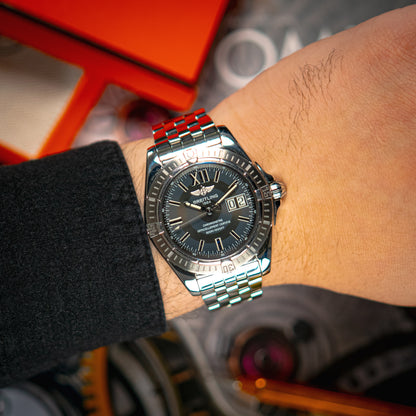 Breitling Cockpit A49350 Big Date Black Dial 41mm