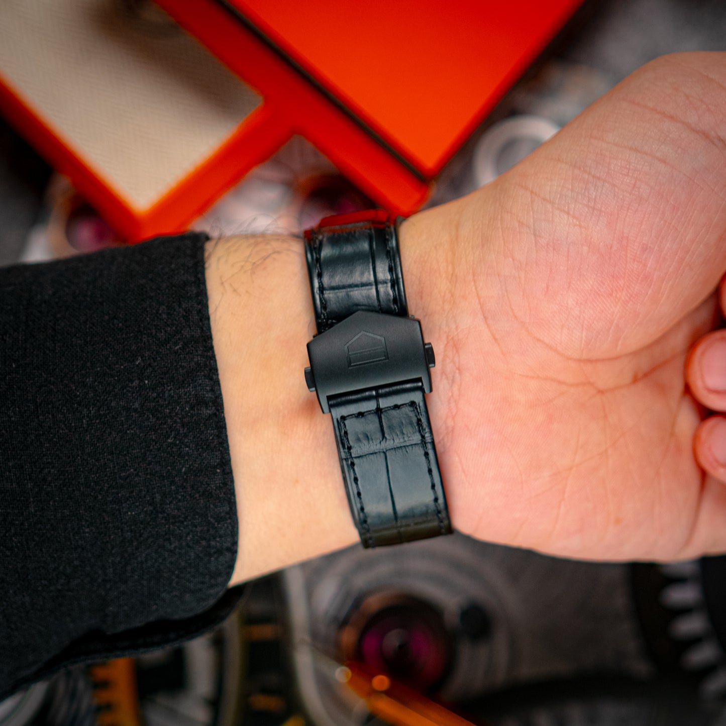 TAG Heuer Monaco "Dark Lord" Black Dial 39mm
