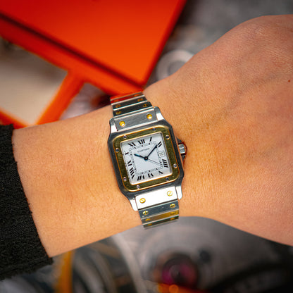 Cartier Santos Carrée 2961 Two-Tone Vintage 29mm