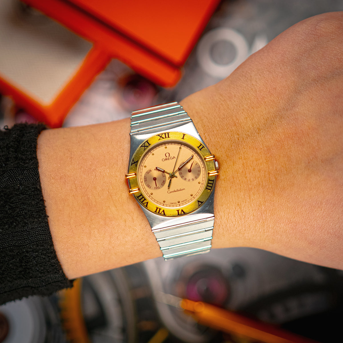 Omega Constellation Manhattan Day-Date Two-Tone 33mm