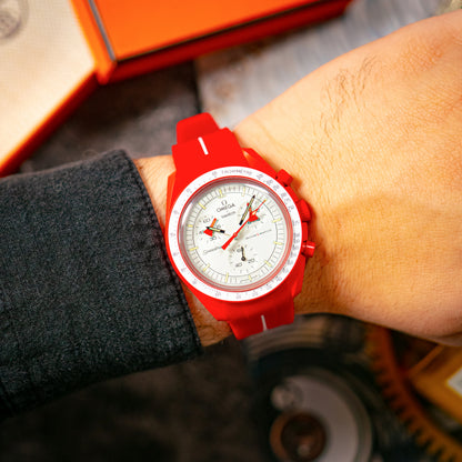 Omega x Swatch MoonSwatch "Mission to Mars" 42mm