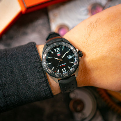 TAG Heuer Formula 1 WAZ1110 Quartz Black Dial 41mm