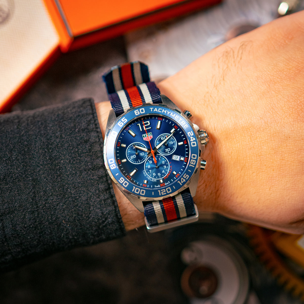 TAG Heuer Formula 1 Chronograph Blue Dial 43mm
