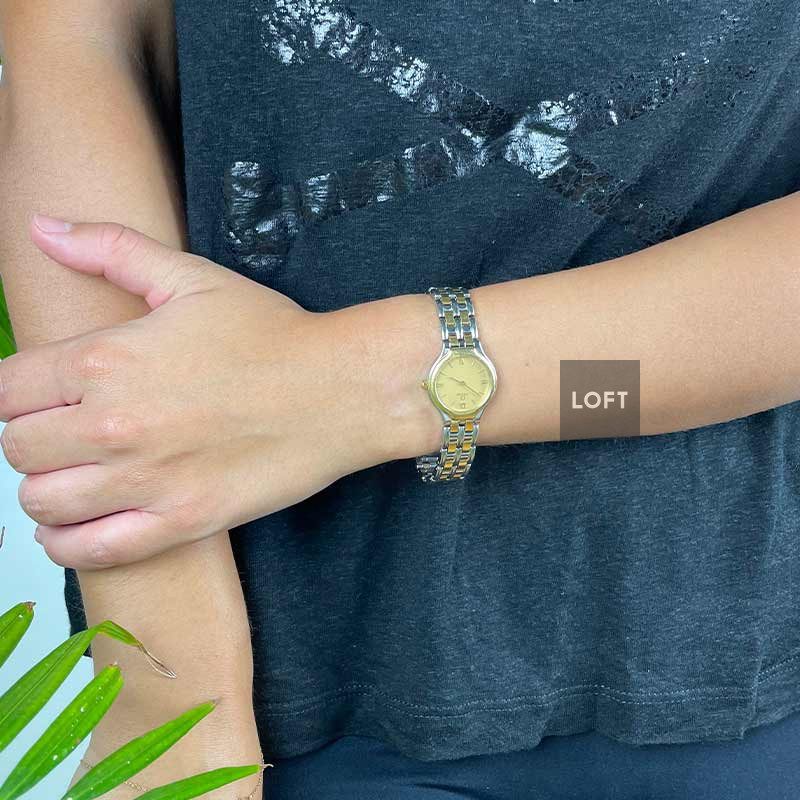 De Ville Quartz Ladies Bicolor 24 mm