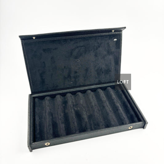 Montblanc Meisterstuck Soft Grain 12-Pen Black Leather Pouch