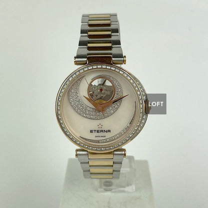 Eterna Grace Open Art Automatic Mother of Pearl Diamonds