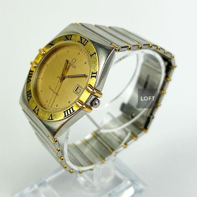 Omega Constellation Unisex Acero y Oro 32 mm 02