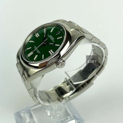 Rolex Oyster Perpetual Dial Verde 41 mm