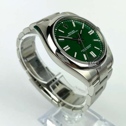 Rolex Oyster Perpetual Dial Verde 41 mm