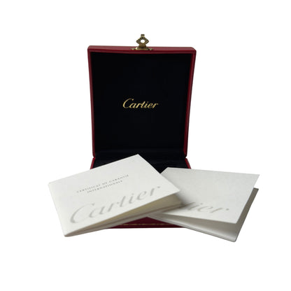 Cartier Santos Travel Alarm Clock White Dial 54mm