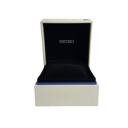 Seiko Automatic Power Reserve Retrograde Black 40.5mm