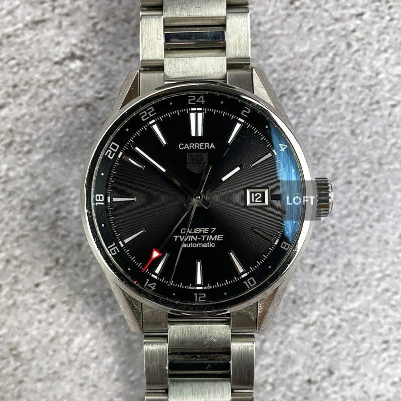 TAG Heuer Carrera Twin-Time Calibre 7 Automatic 41 mm