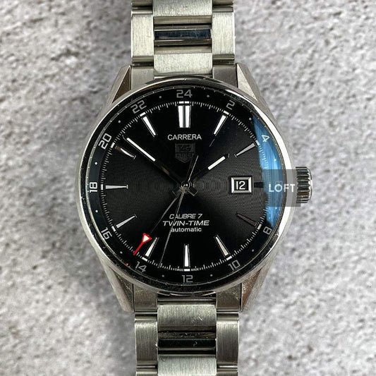 TAG Heuer Carrera Twin-Time Calibre 7 Automatic 41 mm