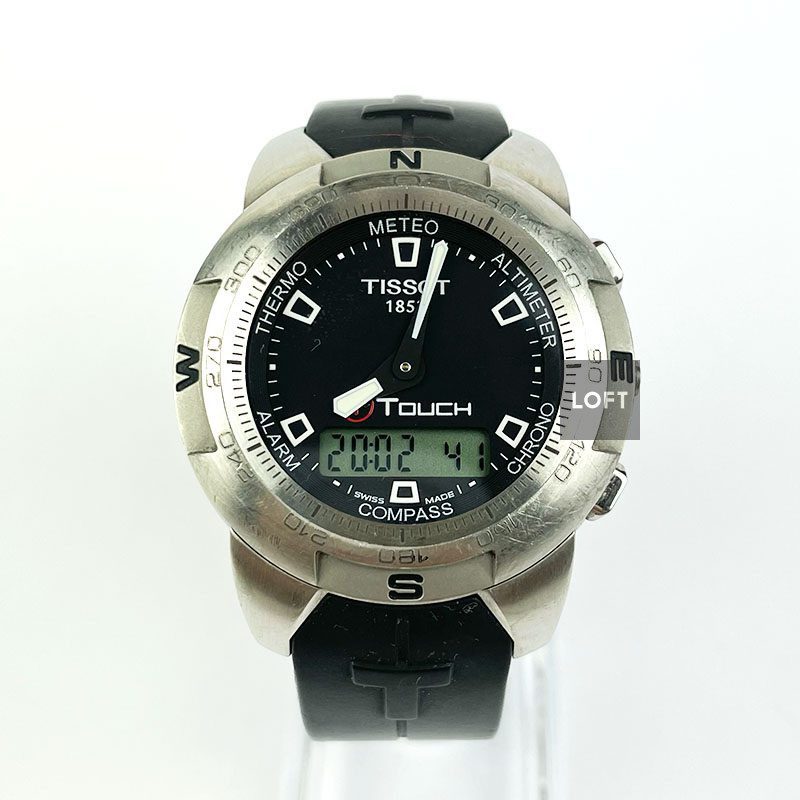 Tissot T-Touch Stainless Steel Black Dial 42 mm