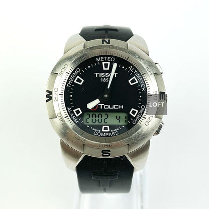 Tissot T-Touch Stainless Steel Black Dial 42 mm