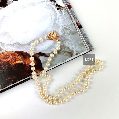 Collar de perlas cultivadas