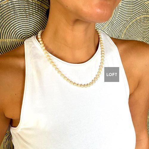 Collar de perlas cultivadas