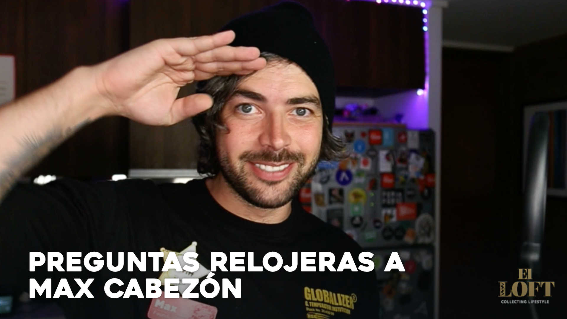 Preguntas relojeras a Max Cabezón